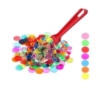 FAINCA Jeton Loto Magnetique, Bâton Magnétique Bingo, 100 Pièces Loto Bingo, Jetons Loto Coloris AléAtoire, Baton Magnétique Loto Bingo Chips, pour Jeu éducatif Enfants et Accessoire Pratique