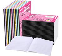 Fainne Lot de 30 carnets de composition primaires lignés - Journal de qualité K-2 - 100 pages - Carnet d'histoire de dessin primaire pour enfants - Dessin et écriture