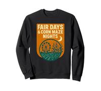 Fair Days Chemise Vintage Motif Labyrinthe de maïs Ferris Farm Sweatshirt