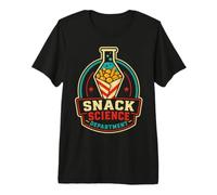 Fair Food Lab Humor Snack Science Department T-Shirt Haut de Gamme