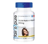 Fair & Pure® - Acide hyaluronique 300mg - 90 comprimés végans - dosage élevé