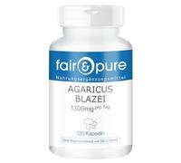 Fair & Pure® - Agaricus Blazei 1300 mg - 120 gélules - ABM - Agaricus Blazei Murill - Champignon vital - végétalien - naturel - sans stéarate de magnésium