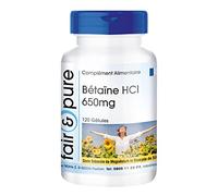Fair & Pure® - Bétaïne HCL 650mg - végan - 120 gélules