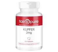 Fair & Pure® - Cuivre 2mg - 120 comprimés végans