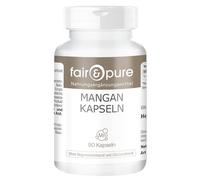 Fair & Pure® - Gélules de manganèse 4mg - véganes - sans stéarate de magnésium - 90 gélules