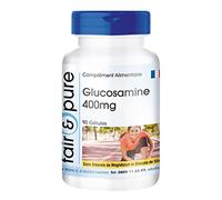 Fair & Pure® - Glucosamine 400mg et Collagène 250mg - 90 gélules de Glucosamine