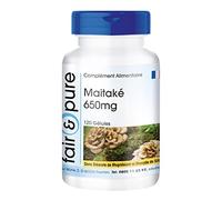 Fair & Pure® - Maitake 650mg (Grifola frondosa) - végan et naturel - 120 gélules