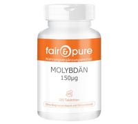 Fair & Pure® - Molybdène 150µg de molybdate de sodium - végan - 120 comprimés de molybdène
