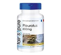 Fair & Pure® - Pleurotus 650mg - poudre de champignons - végan - 120 gélules