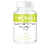 Fair & Pure® - Saccharomyces boulardii - 120 capsules - 6,4 milliards de levures probiotiques sous forme de DRcaps