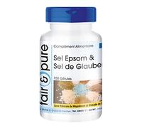 Fair & Pure® - Sel d'Epsom & sel de Glauber - végan - 150 gélules