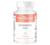 Fair & Pure® - Spermidine 6 mg - 150 gélules - à base d'extrait de germes de blé - hautement dosé - biodisponible - qualité allemande