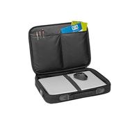 PEDEA Housse pour ordinateur portable "Fair" Étui pour ordinateur portable jusqu’à 15,6 pouces (39,6 cm) Sacoche à bandoulière, noir