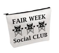Fair Season Trousse de maquillage Fair Week Social Club Trousse de maquillage Fair Week Show Cadeau Animal, Semaine de foire B