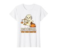 Fair & Square, Even When Bat Wing Halloween Avocat Humour T-Shirt Graphique avec Valeur, Femme, Blanc, S