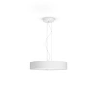Philips Suspension FAIR White Ambiance 39W – Blanc, télécommande, Alexa/Google/Apple HomeKit