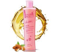 FAIR & WHITE So White Body Oil, 250ml / 8.45fl.oz - avec de la Vitamine E, de l'Huile d'Amande et du 'Lumiskin', Formule Hydratante contre les Rides, la Sécheresse et les Taches Sombres