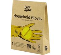 FAIR ZONE Gant en caoutchouc H2825 M jaune 1paire