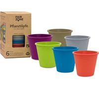 FAIR ZONE Lot de 6 Pots de Culture Colour Mix - 1 kit