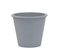 FAIR ZONE Pots de Fleurs en Caoutchouc Naturel - Lot de 6 - Grey