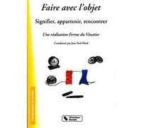 Faire avec l'objet JP FILLIOD (Auteur)