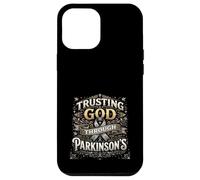 Faire Confiance à Dieu à Travers la Sensibilisation à la maladie de Parkinson Christian Coque pour iPhone 12 Pro Max