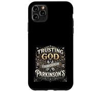 Faire Confiance à Dieu à Travers la Sensibilisation à la maladie de Parkinson Christian Coque pour iPhone 11 Pro Max