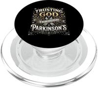 Faire Confiance à Dieu à Travers la Sensibilisation à la maladie de Parkinson Christian PopSockets PopGrip pour MagSafe