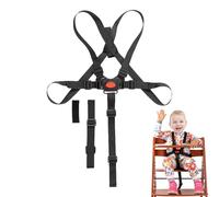 Faire de chaise haute de 5 points, chaise élevée pour bébé 5 points harnais | Courroie fixe du siège pour tout-petit - Remplacement de 5 points STACTES DE SÉCURITÉ pour chaise haute, poussette, pousse