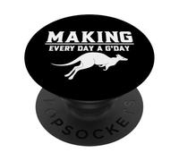 Faire de Chaque Jour Un Kangourou G'day PopSockets PopGrip Adhésif