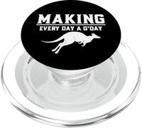 Faire de Chaque Jour Un Kangourou G'day PopSockets PopGrip pour MagSafe