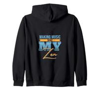 Faire de la musique est mon expression mélodique passionnée par le zen Sweat à Capuche