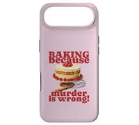 Faire de la pâtisserie Parce Que Le Meurtre est Faux (Funny Cake Graphic) Coque pour iPhone Air