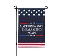 Faire de l'ignorance une source de honte - Drapeaux de jardin