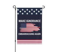 Faire de l'ignorance une source de honte - Drapeaux de jardin