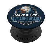 Faire de Pluton Une Nouvelle planète Science Spatiale PopSockets PopGrip Adhésif