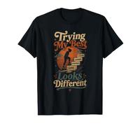 Faire De Son Mieux C'est Different Vintage T-Shirt