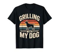Faire des grillades avec Mon Chien, Un passionné de Barbecue T-Shirt