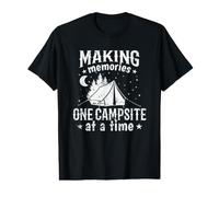 Faire des Souvenirs Un Camping à la Fois T-Shirt Graphique avec Valeur
