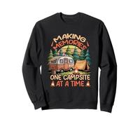 Faire des Souvenirs Un Camping à la Fois Vie de Campeur Sweatshirt