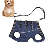 Faire du Faisceau De Chiens - Élingue De Support pour Animaux De Compagnie Blessée, Sangle De Jambe Réglable | Aide À La Mobilité des Chiens Seniors Confortable, Gilet De Poignée Durable, Courroie De