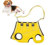 Faire du Faisceau De Chiens - Élingue De Support pour Animaux De Compagnie Blessée, Sangle De Jambe Réglable | Aide À La Mobilité des Chiens Seniors Confortable, Gilet De Poignée Durable, Courroie De