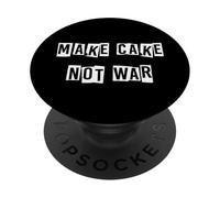 Faire du gâteau Pas la Guerre PopSockets PopGrip Adhésif