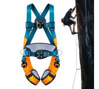 Faire Du Harnais D'escalade - Huisse De Sécurité Des Arrêts D'automne - Courroie De Sécurité Corporelle Complète À L'escalade | Ceinture De Grimpeuse À Cinq Points | Protection D'automne Construction