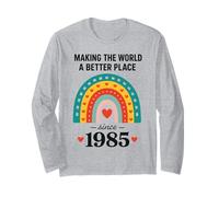 Faire du Monde Un Meilleur Endroit Depuis 1985 Manche Longue