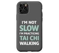 Faire du Tai Chi Walking, ce n'est Pas de l'humour Lent Coque pour iPhone 11 Pro