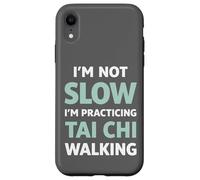 Faire du Tai Chi Walking, ce n'est Pas de l'humour Lent Coque pour iPhone XR