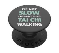 Faire du Tai Chi Walking, ce n'est Pas de l'humour Lent PopSockets PopGrip Adhésif