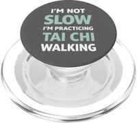 Faire du Tai Chi Walking, ce n'est Pas de l'humour Lent PopSockets PopGrip pour MagSafe