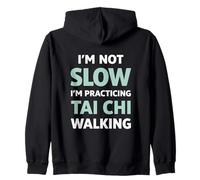 Faire du Tai Chi Walking, ce n'est Pas de l'humour Lent Sweat à Capuche